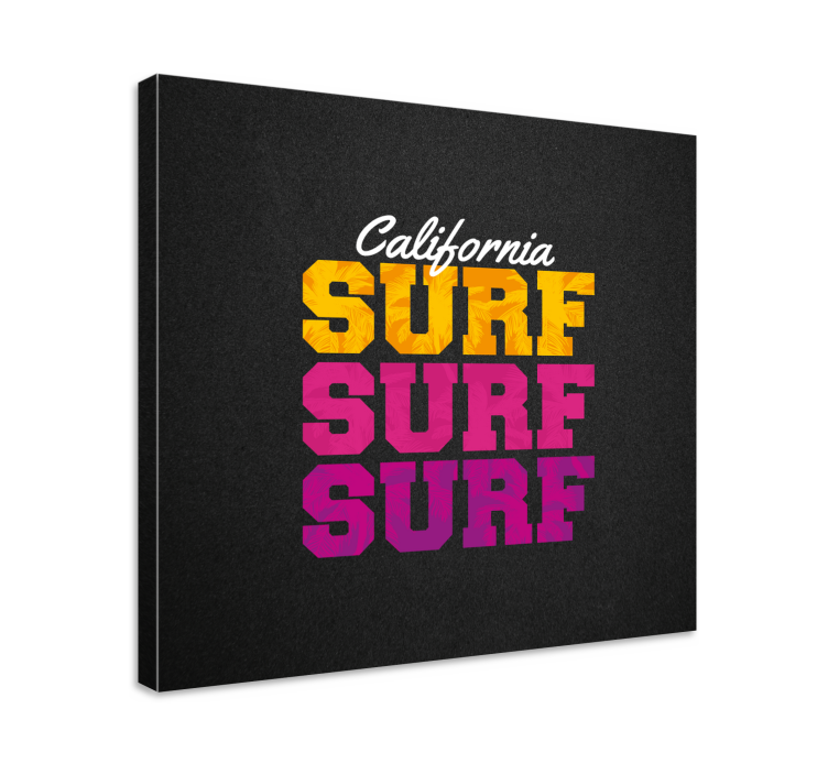 California surf style platno slike šport - TenStickers