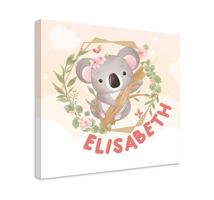 Personalizirana koala platna slike z motivi živali - TenStickers