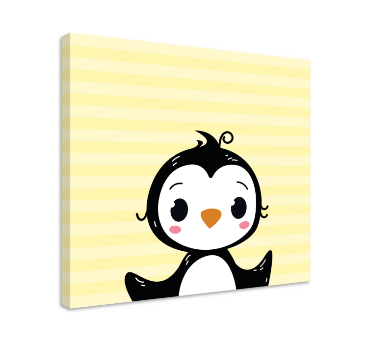 Adorable penguin figure platna slike z motivi živali - TenStickers