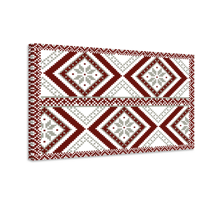 Geometric diamond concept moderno platno slikarstvo - TenStickers