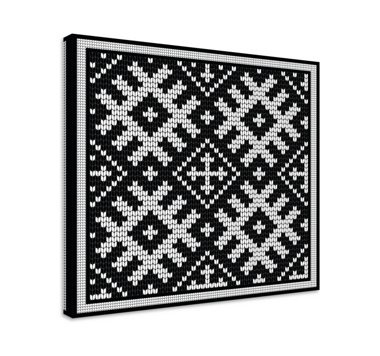 Elegant pattern design moderno platno slikarstvo - TenStickers