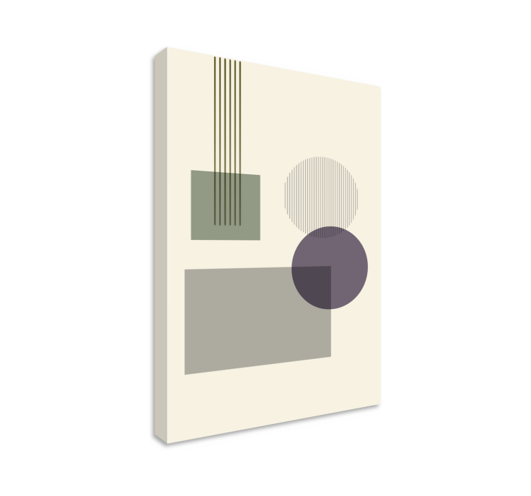 Platno slike geometrijski vzorci geometrijske oblike - TenStickers