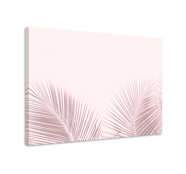 Elegant palm fronds slikarsko platno z rastlinami - TenStickers