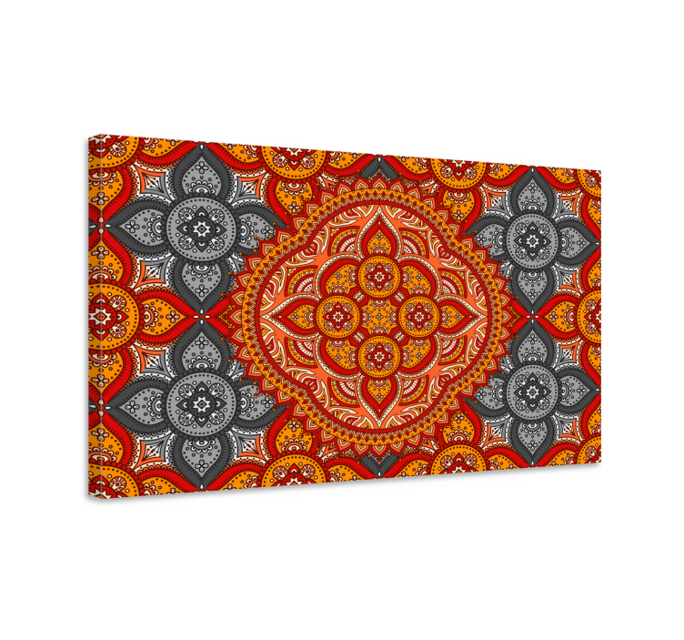 Mandala umetnost s kano mandala platna - TenStickers