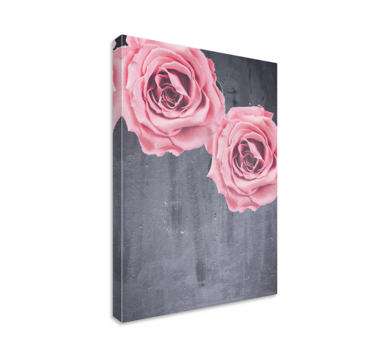 Blush roses bouquet slikanje rož in rastlin - TenStickers