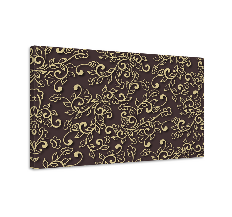 Graceful botanical arrangement slikarsko platno z rastlinami - TenStickers