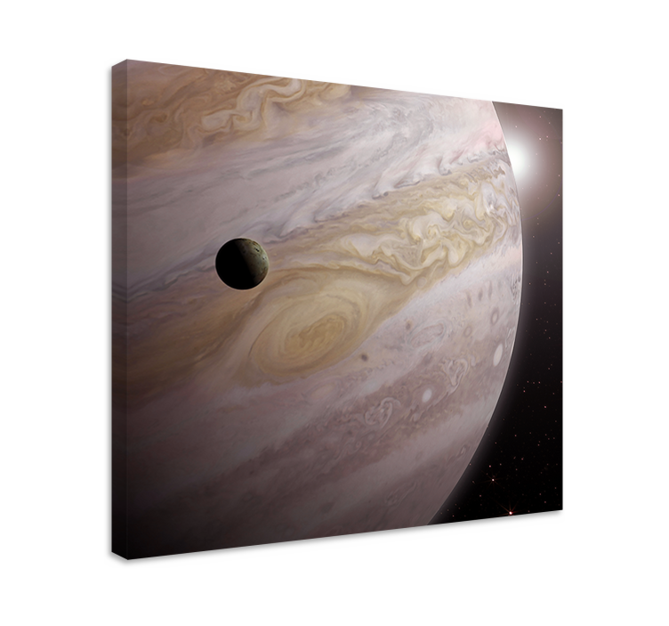 Jupiter's cosmic dance platno z dinozavrom - TenStickers