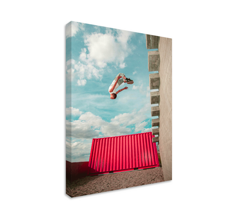 Oblikovanje plakata za parkour - TenStickers