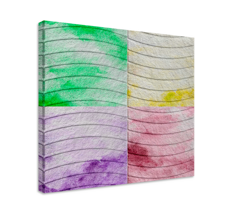 Ramblas ploščice Dnevna soba platno - TenStickers