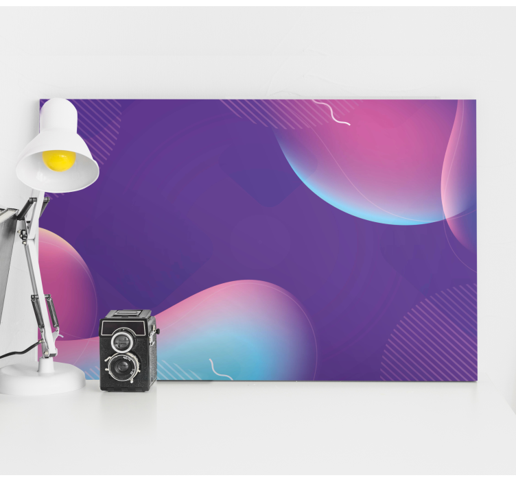 Abstract fluid forms moderno platno slikarstvo - TenStickers