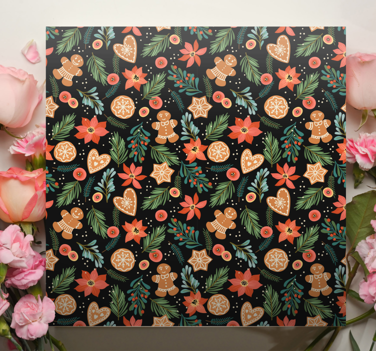 Božične teme odtisi platna - TenStickers