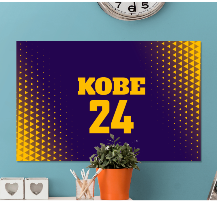 Kobe bryant lakers kul najstnice na platnu - TenStickers