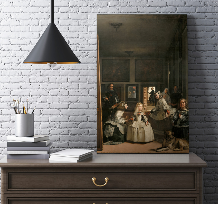 "Las Meninas""Las Meninas" v slovenščini je "Las Meninas". platno - TenStickers