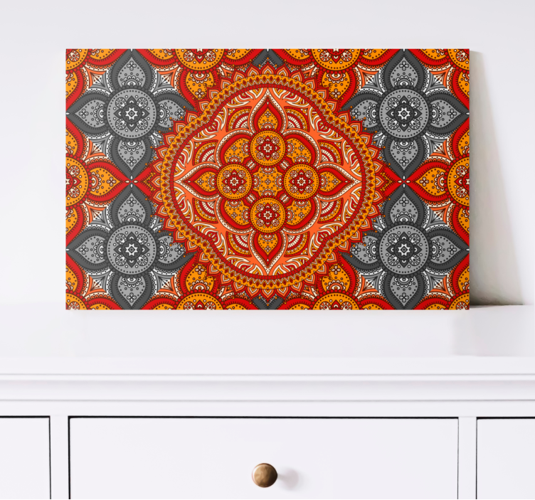 Mandala umetnost s kano mandala platna - TenStickers