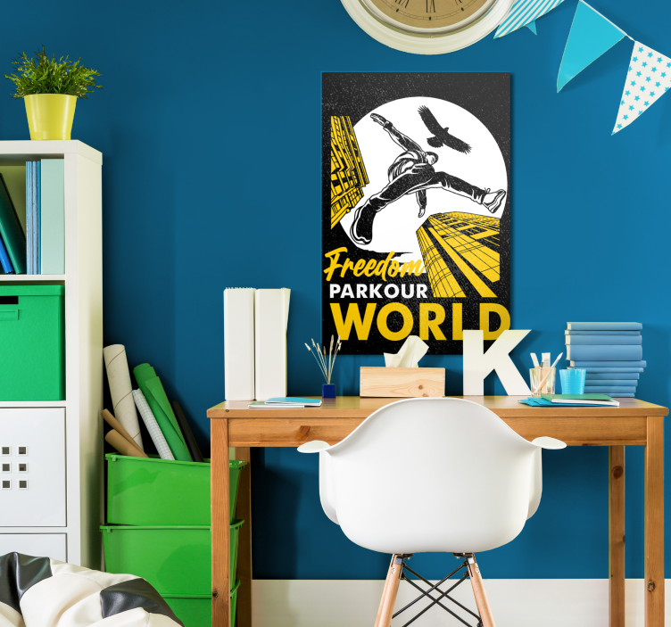 Tisk plakata parkour world - TenStickers
