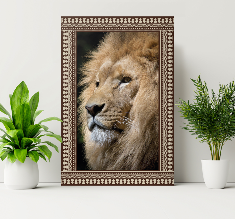 Personalizirano platno v boemskem okvirju za fotografije - TenStickers