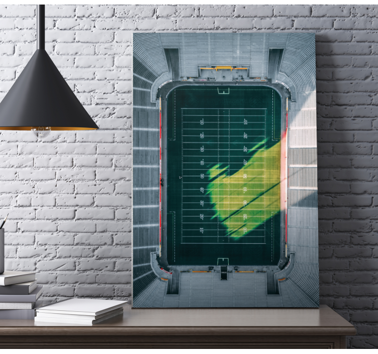 Pogled na stadion iz zraka platno slike šport - TenStickers