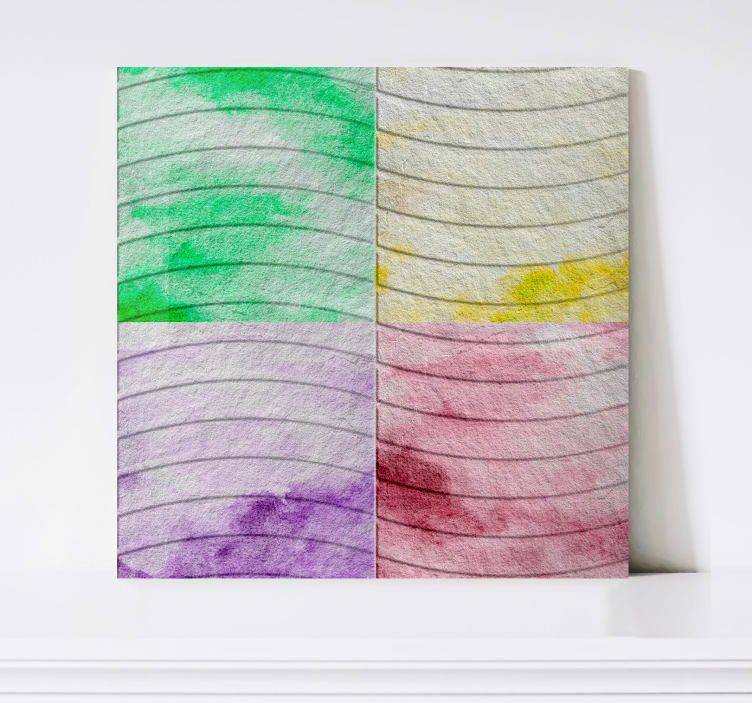 Ramblas ploščice Dnevna soba platno - TenStickers