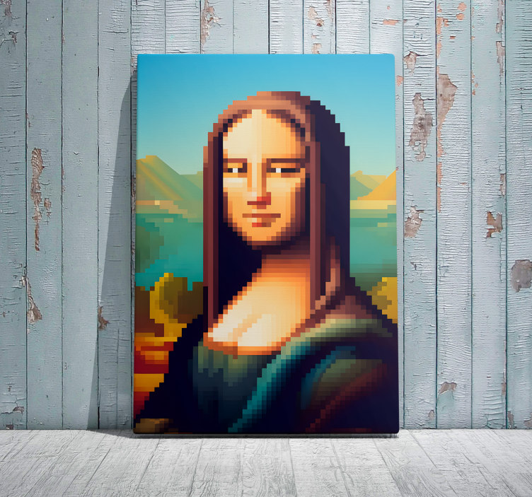 Slikovna umetnost gioconda platno umetniška slika - TenStickers