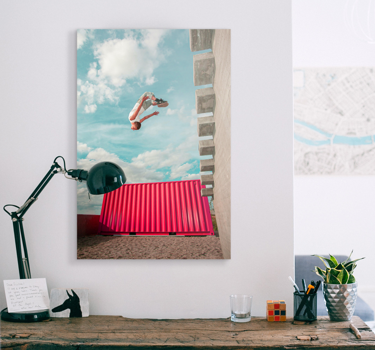 Oblikovanje plakata za parkour - TenStickers