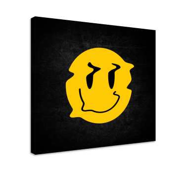Vesela nasmejana obrazna platna z drugim besedilom - TenStickers