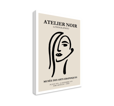 Atelje noir platnena umetnost - TenStickers