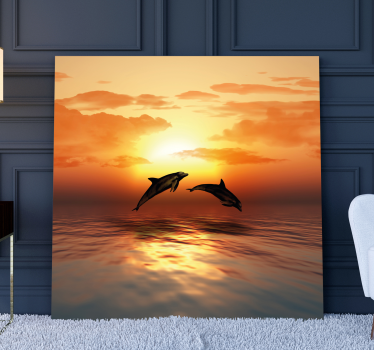 3d stenski delfini na stenah - TenStickers