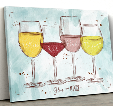 Rustico vino rustikalna platna - TenStickers