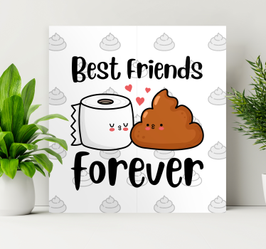Stranišče smešen citat design stenski umetniški odtisi - TenStickers