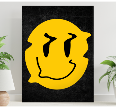Vesela nasmejana obrazna platna z drugim besedilom - TenStickers