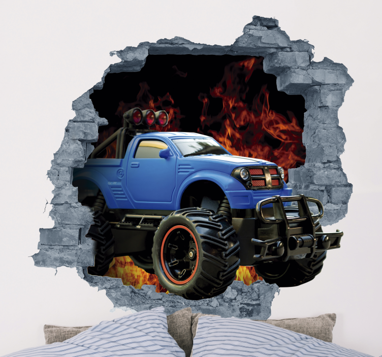 Kul 3d nalepka avtomobila za vas - TenStickers