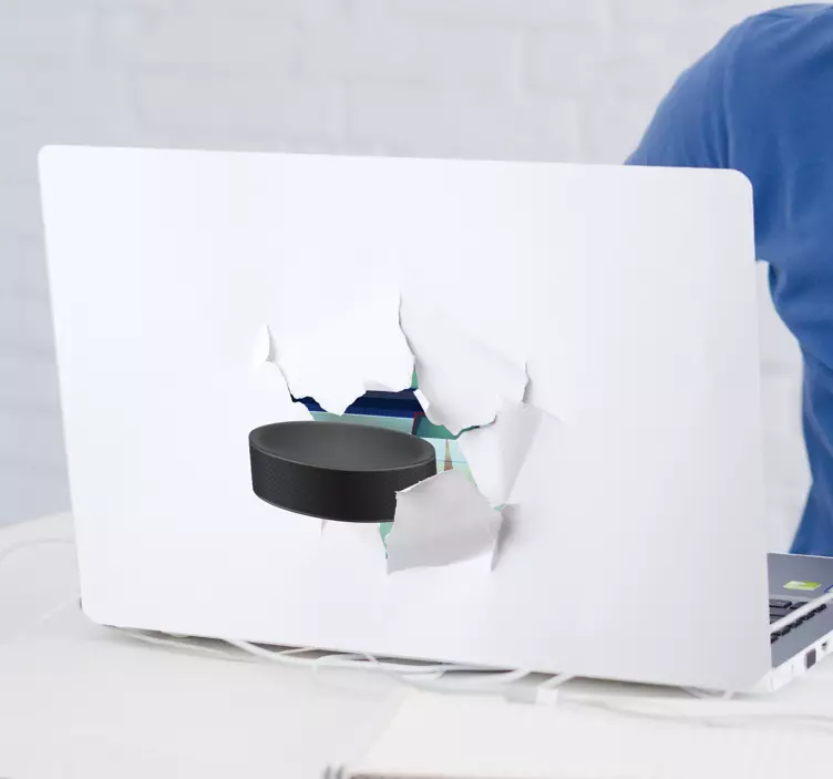 Nalepka za prenosni računalnik v 3d učinku - TenStickers