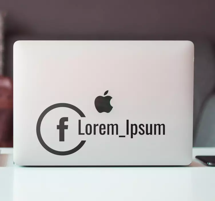 Facebook nalepka okna za podjetja - TenStickers