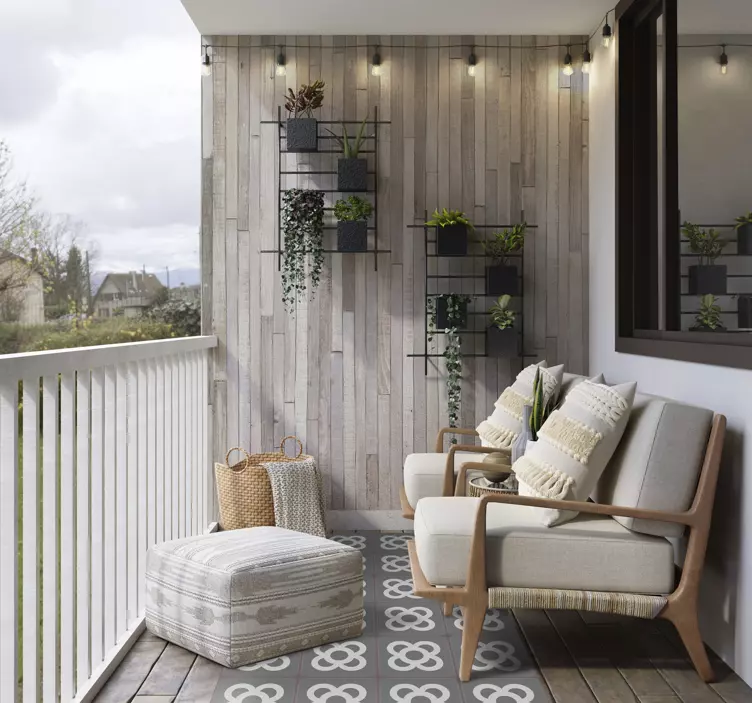 Imitacija nalepke za pohištvo iz lesa - TenStickers