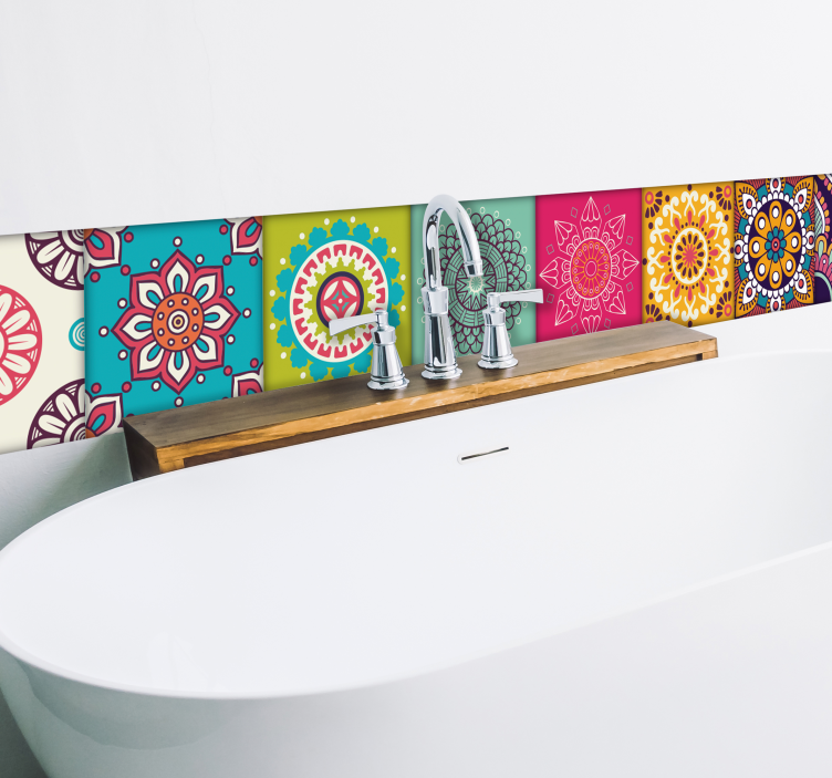 Marokanski okraski doma stenske nalepke - TenStickers