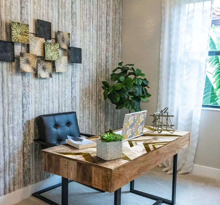 Botanični listni vzorci nalepka za prenosnik - TenStickers