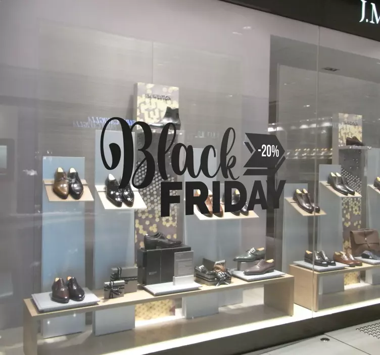 Personalizirane nalepke črni petek črni petek - TenStickers