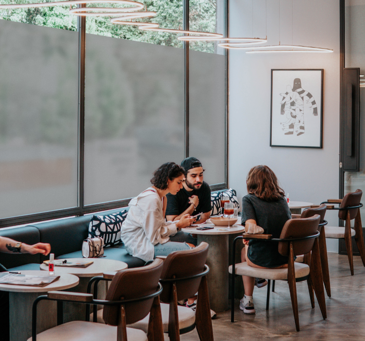 Prosojna steklena nalepka - TenStickers