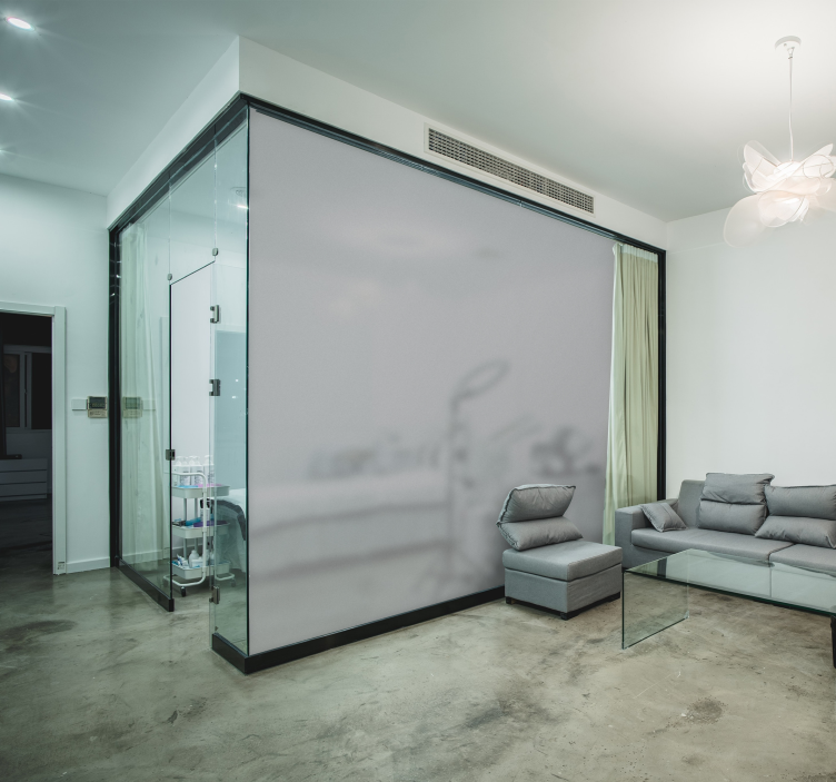 Prosojna steklena nalepka - TenStickers