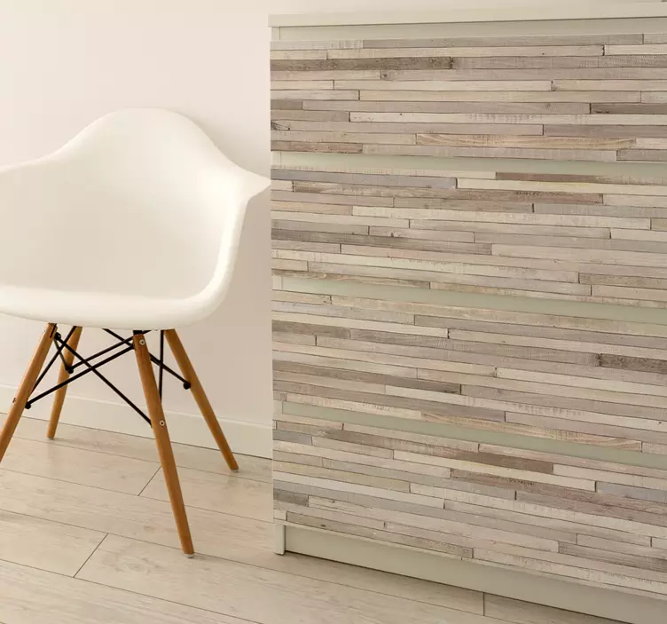 Imitacija nalepke za pohištvo iz lesa - TenStickers