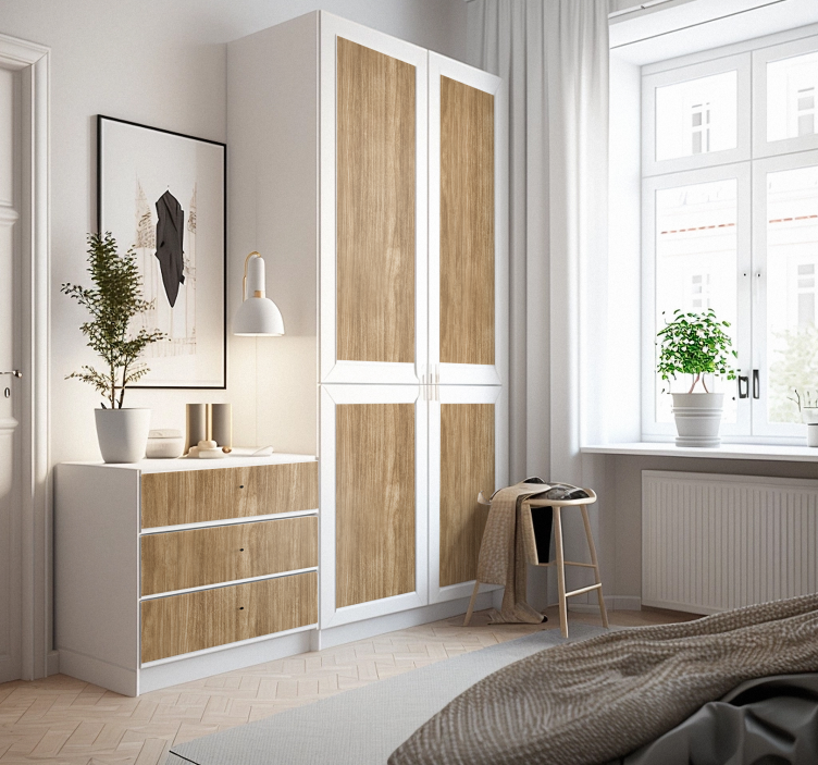 Lesene veje Nalepka za pohištvo - TenStickers