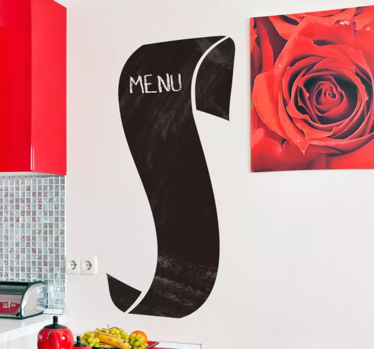 Element prikaza menija nalepka tablo - TenStickers