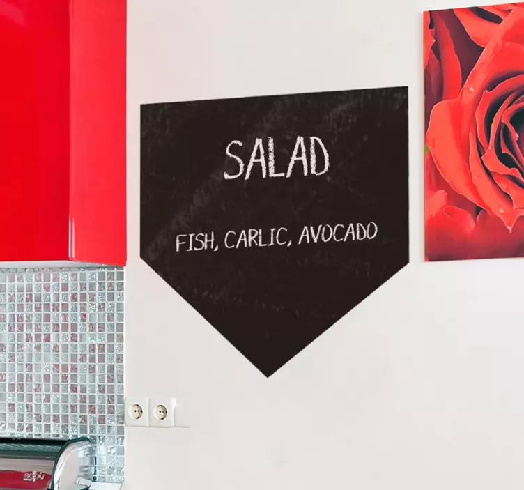 Meni dekorativna nalepka s klopi - TenStickers