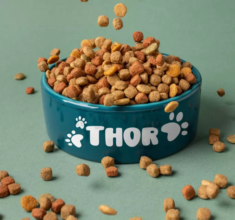 Nalepka za ime psa - TenStickers