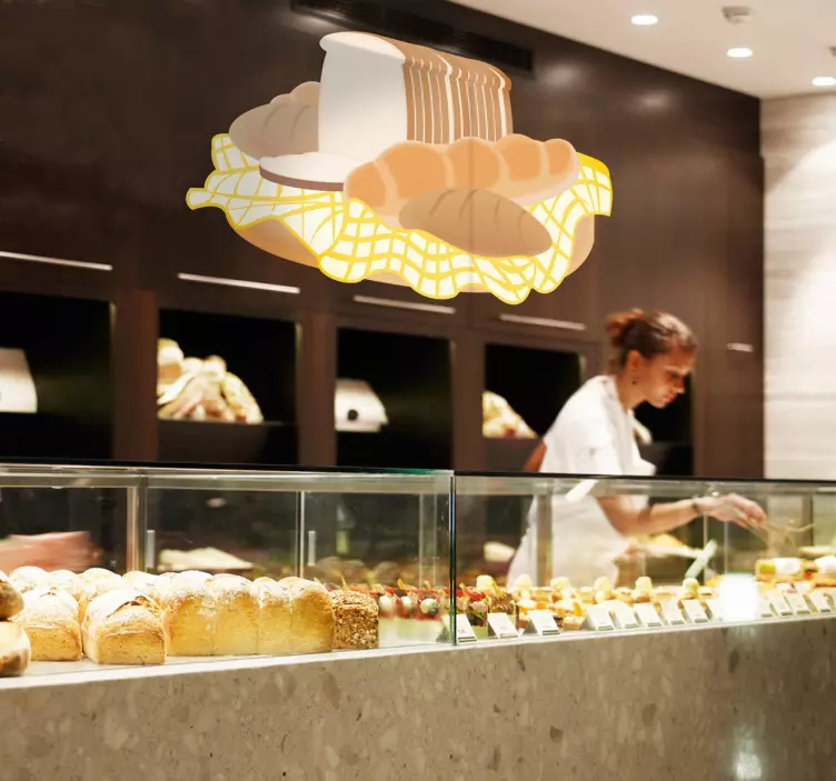 Nalepka košare za kruh - TenStickers