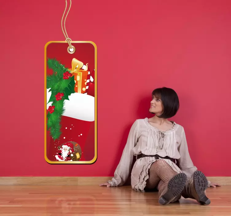 Božična nalepka - TenStickers