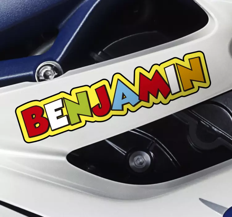 Osebna rossi vinil nalepka - TenStickers