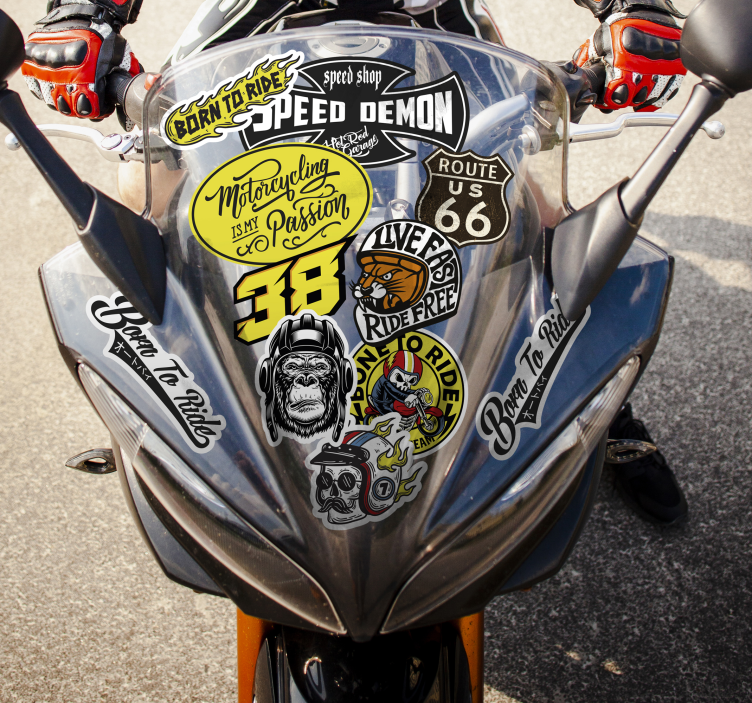 Original bomba nalepka za motor - TenStickers