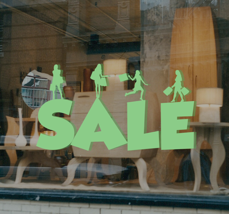 Znak za prodajo podjetja nalepka za razprodajo - TenStickers