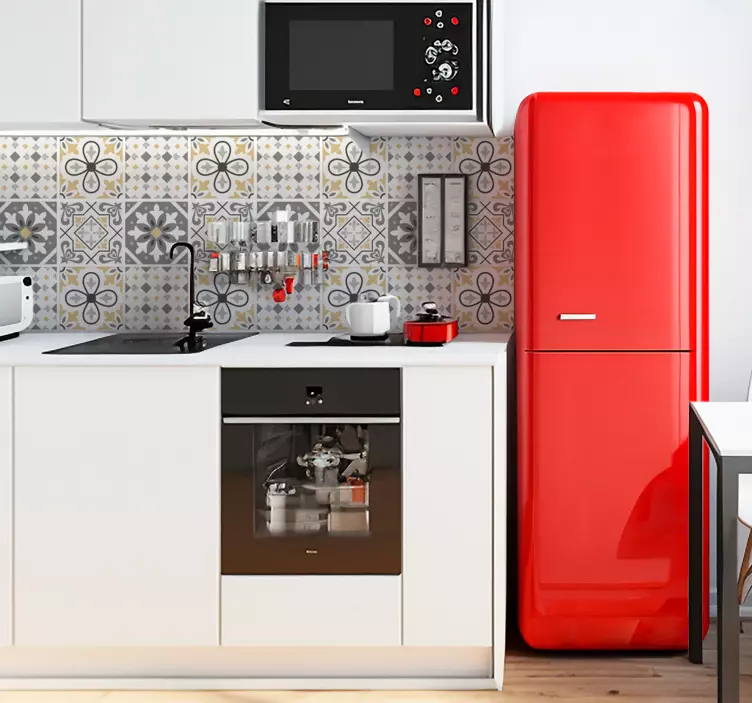 Vinilna nalepka za cementne ploščice amiaz - TenStickers